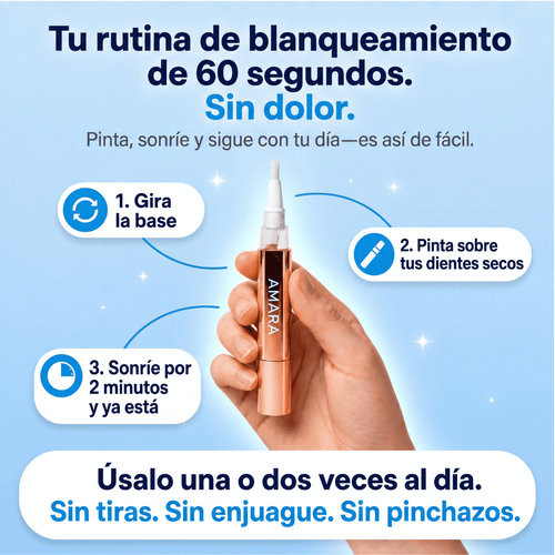 Amara™ | Sérum Blanqueador Dental