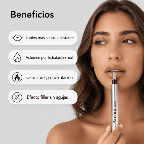 Amara™ | Voluminizador de Labios con Ácido Hialurónico