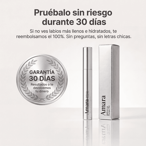 Amara™ | Voluminizador de Labios con Ácido Hialurónico