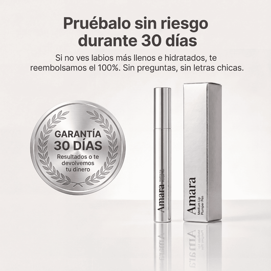 Amara™ | Voluminizador de Labios con Ácido Hialurónico